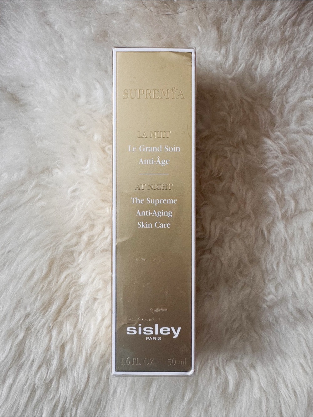 Sisley Supremÿa La Nuit Anti-Aging Skin Care - Gold